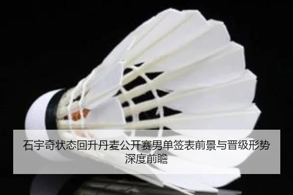 石宇奇状态回升丹麦公开赛男单签表前景与晋级形势深度前瞻
